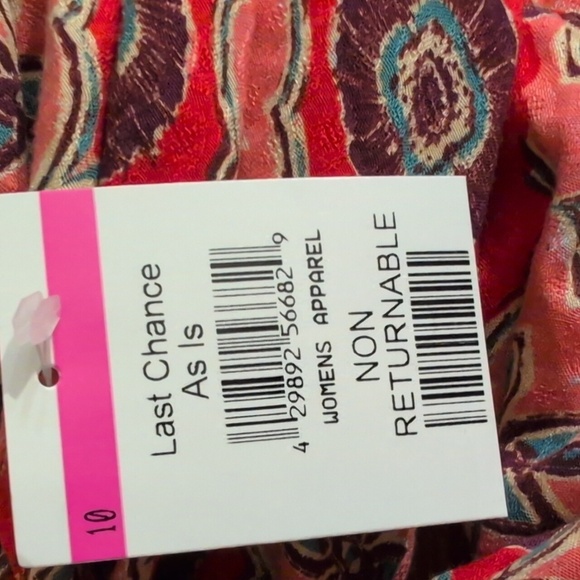 NWOT Free People Falling for You Top Blouse Large - Picture 7 of 7